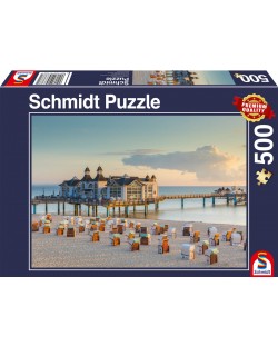 Puzzle Schmidt din 500 de piese - Zelin, Marea Baltică