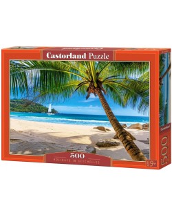 Puzzle Castorland din 500 de piese - Vacanță în Seychelles