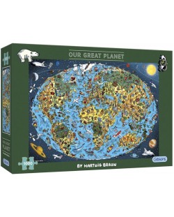Gibsons 1000 Piece Puzzle - Planeta noastră fabuloasă