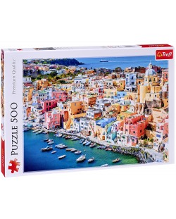 Puzzle Trefl din 500 de piese - Procida, Campania, Italia | Ozone.ro