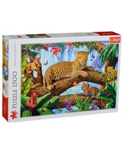 Puzzle Trefl de 1500 piese - Resting among the Trees