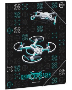 Dosar cu bandă elastică Ars Una Drone Racer A4