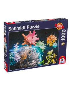 Puzzle Schmidt din 1000 de piese - Planeta Pamant