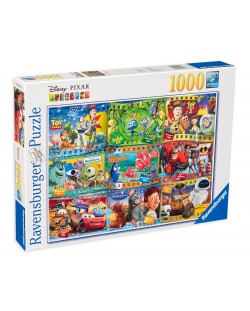 Puzzle Ravensburger de 1000 piese - Colectia de filme Disney Pixar