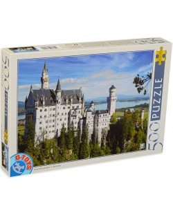Puzzle D-Toys de 500 piese - Château de Neuschwanstein