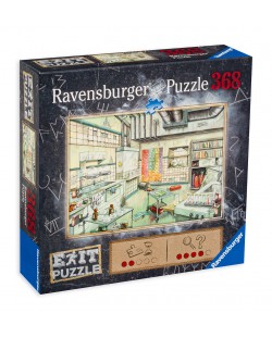 Puzzle-ghicitoare Ravensburger de 368 piese - Laborator