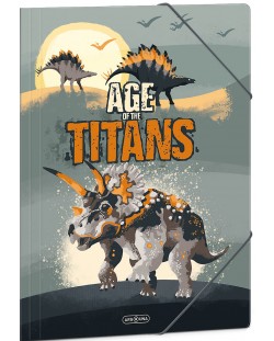 Ars Una Age of the Titans dosar cu gumă de șters - A4