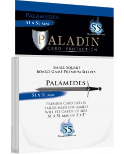 Protectii pentru carti Paladin - Palamedes 51 x 51 (Small Square)
