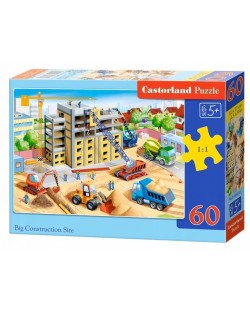 Castorland Puzzle de constructie de 60 de piese