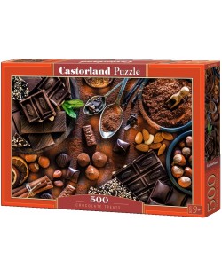 Puzzle Castorland din 500 de piese - Delicii ciocolată