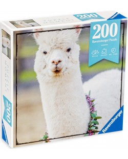 Puzzle Ravensburger 200 de piese - Alpaca