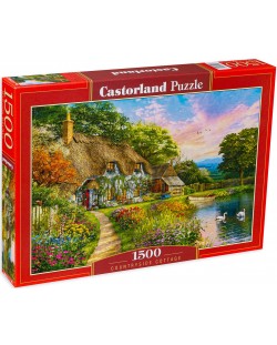 Puzzle de 1500 de piese Castorland - Villa by the River