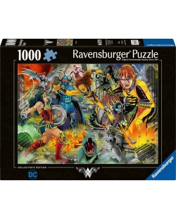 Puzzle Ravensburger din 1000 de piese - Femeia Minune