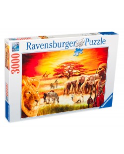 Puzzle Ravensburger de 3000 piese - Africa