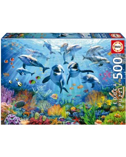 Puzzle Educa din 500 de piese - Petrecere sub mare