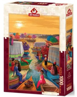 Puzzle Art Puzzle cu 1000 de piese - Portul colorat