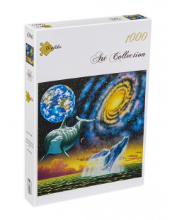 1000 de piese Puzzle Grafika - Space Seas
