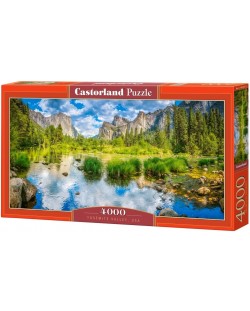 Puzzle Castorland din 4000 de piese - Valea Yosemite