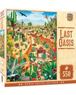 Puzzle Master Pieces de 550 piese - Last Oasis