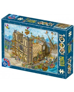 Puzzle D-Toys de 1000 piese - Notre Dame