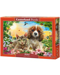 Castorland 500 piese puzzle - Animale drăguțe 