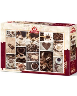 Puzzle Art Puzzle cu 1000 de piese - Cafea