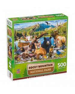 Puzzle Master Pieces din 500 de piese - Rocky Mountain