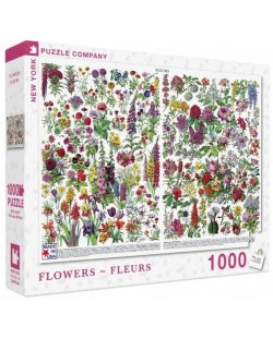  Puzzle New York Puzzle de 1000 piese - Flowers