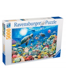 Puzzle Ravensburger de 5000 piese - Lumea subacvatica