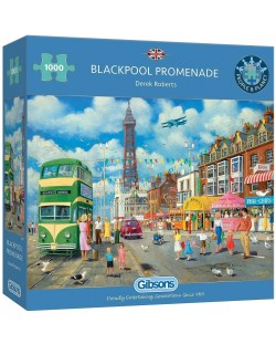 Gibsons 1000 piese de puzzle - Blackpool Promenade
