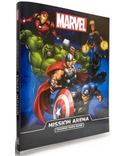 Dosar de stocare card Marvel Mission Arena TCG: Avengers