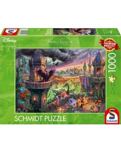 Puzzle Schmidt din 1000 de piese - Războinica Maleficentă