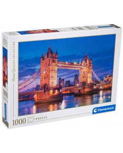 Puzzle din 1000 de piese Clementoni - Podul Turnului