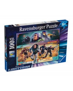 Puzzle Ravensburger din 100 XXL de piese - Aventurile Războinicului