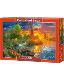 Puzzle Castorland din 1000 de piese - Idilă olandeză