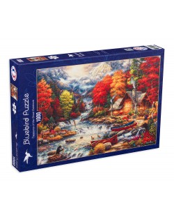 Puzzle Bluebird din 1000 de piese - Toamnă în pădure