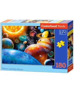  Puzzle Castorland de 180 piese - Planets and their Moons
