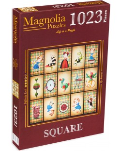Puzzle Magnolia din 1023 de piese - Țara Minunilor