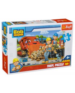 Puzzle Trefl de 60 piese - Bob si Wendy