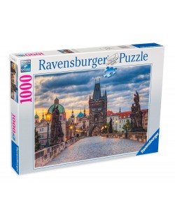 Puzzle Ravensburger de 1000 piese - Plimbarepe podul Carol