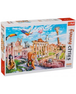 Puzzle Trefl de 1000 piese - Wild Rome