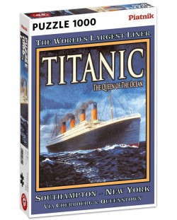 Puzzle Piatnik de 1000 piese - Titanic