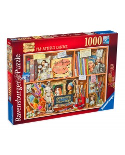 Puzzle Ravensburger de 1000 piese - The Artist'S Cabinet