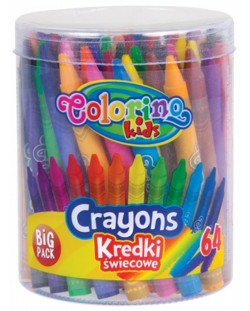 Colorino Kids Crayons - 64 de culori 