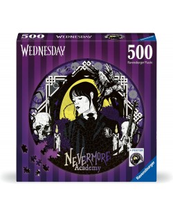 Puzzle Ravensburger 500 de piese - Academia Nevermore