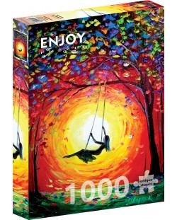 Puzzle Enjoy din 1000 de piese - Amintiri din copilărie