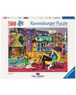 Puzzle Ravensburger din 500 de piese - În jazz