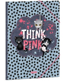 Dosar cu gumă de șters Ars Una Think-Pink - A4