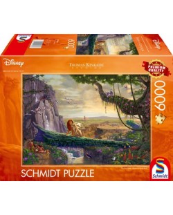 Puzzle Schmidt din 6000 de piese - Regele Leu