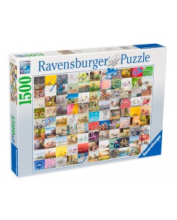 Puzzle Ravensburger de 1500 piese - Biciclete